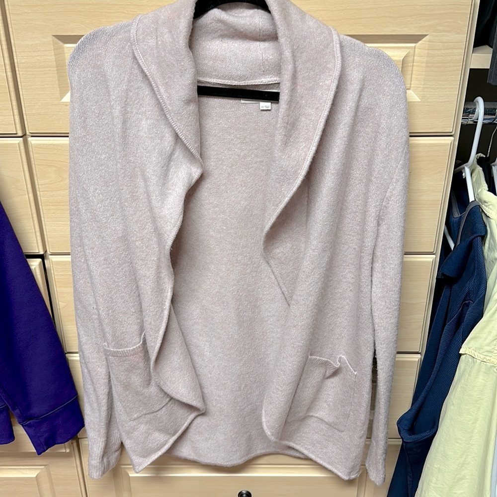 Dusty pink cardigan